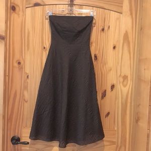 J.Crew Strapless Brown Dress
